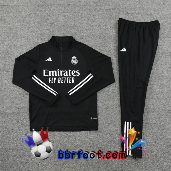 Survetement Foot Real Madrid Noir 2023/2024