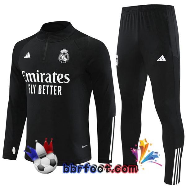 Survetement Foot Real Madrid Noir 2023/2024