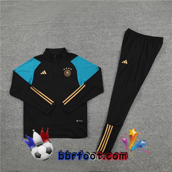 Survetement Foot Allemagne Noir 2023/2024