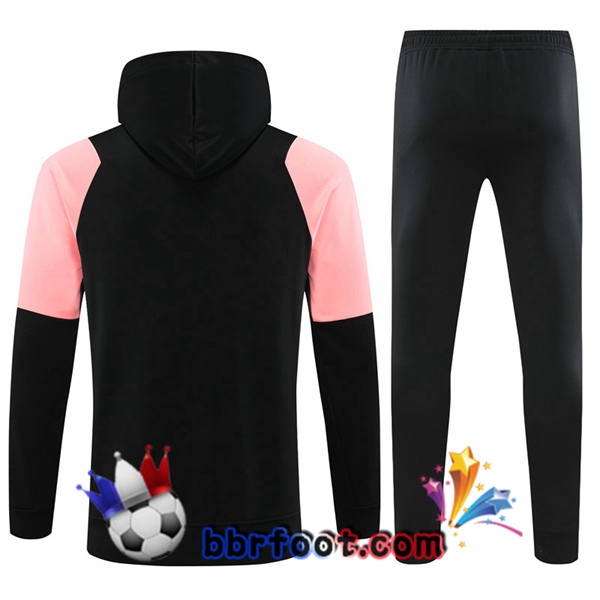 Capuche Survetement Foot Real Madrid Noir 2023/2024
