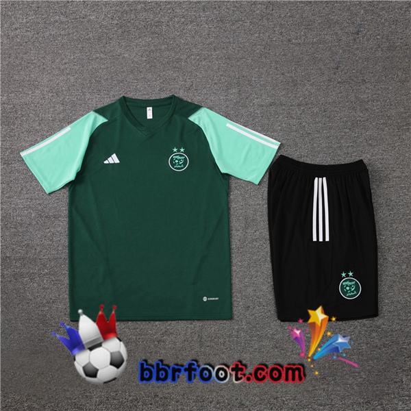 Training T-Shirts Algerie + Shorts Vert 2023/2024