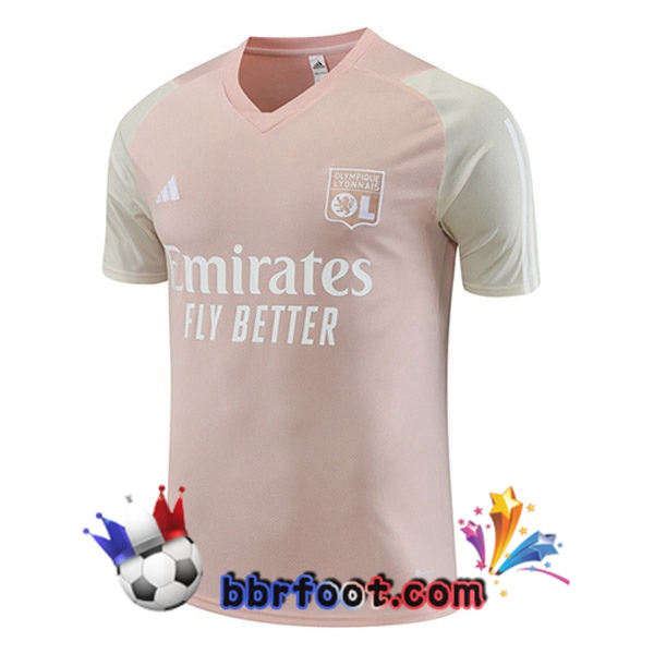 Training T-Shirts Lyon OL Rose 2023/2024