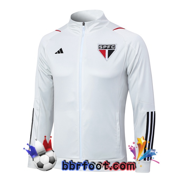 Veste Foot Sao Paulo FC Blanc 2023/2024