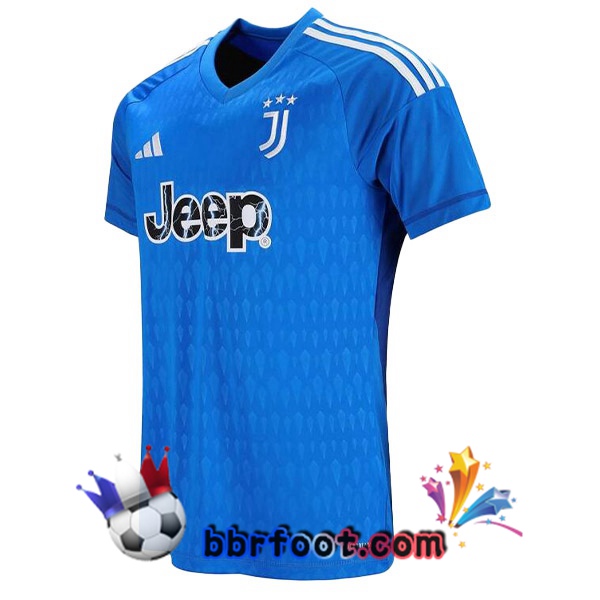 Maillot Foot Juventus Gardien de but Bleu 2023/2024