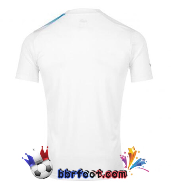 Maillot Foot Marseille OM Édition 30e Anniversaire Blanc Bleu 2022/2023