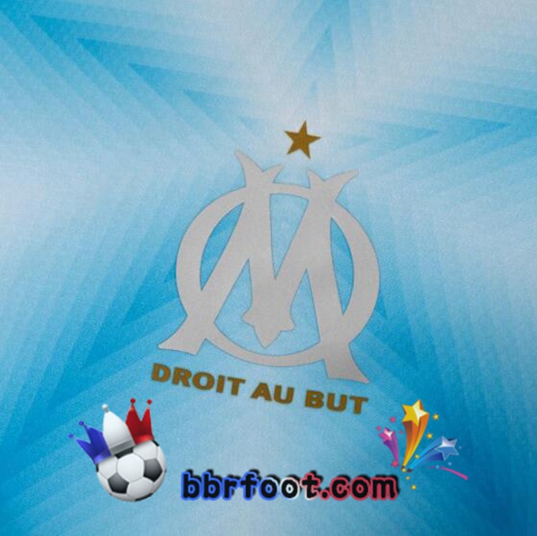 Maillot Foot Marseille OM Édition 30e Anniversaire Blanc Bleu 2022/2023