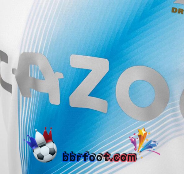 Maillot Foot Marseille OM Édition 30e Anniversaire Blanc Bleu 2022/2023