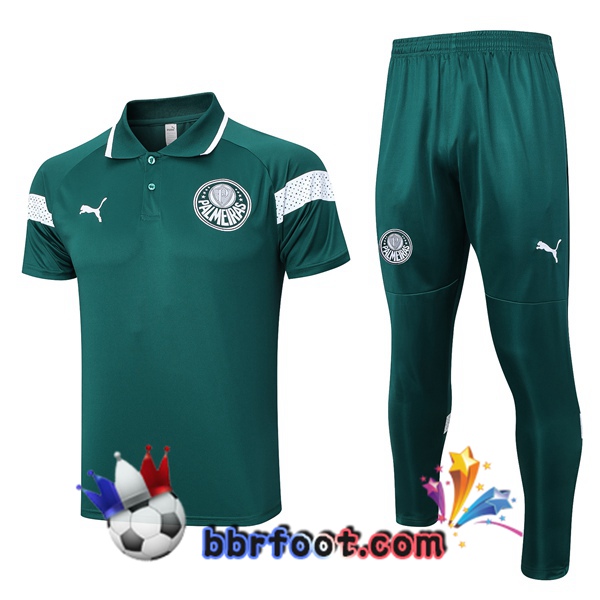 Polo Foot Palmeiras + Pantalon Vert 2023/2024