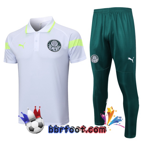 Polo Foot Palmeiras + Pantalon Gris 2023/2024