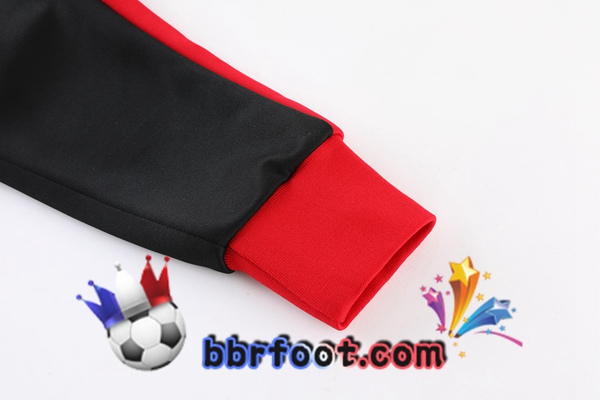 Veste Survetement Foot AC Milan Noir 2023/2024