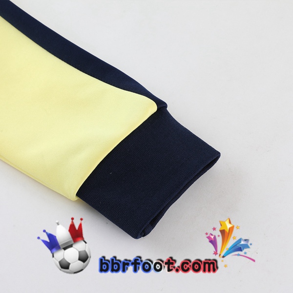 Veste Survetement Foot Manchester City Jaune 2023/2024
