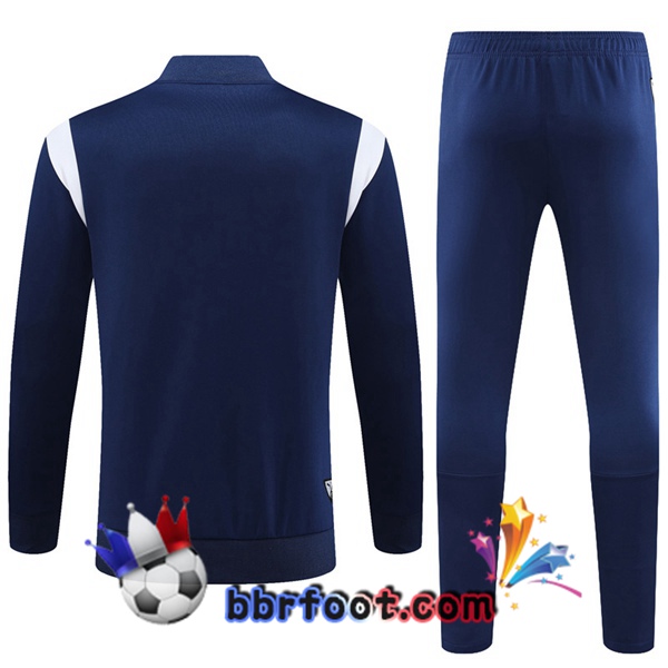 Veste Survetement Foot Marseille OM Bleu Royal 2023/2024