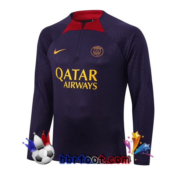 Sweatshirts Homme Paris PSG Pourpre 2023/2024