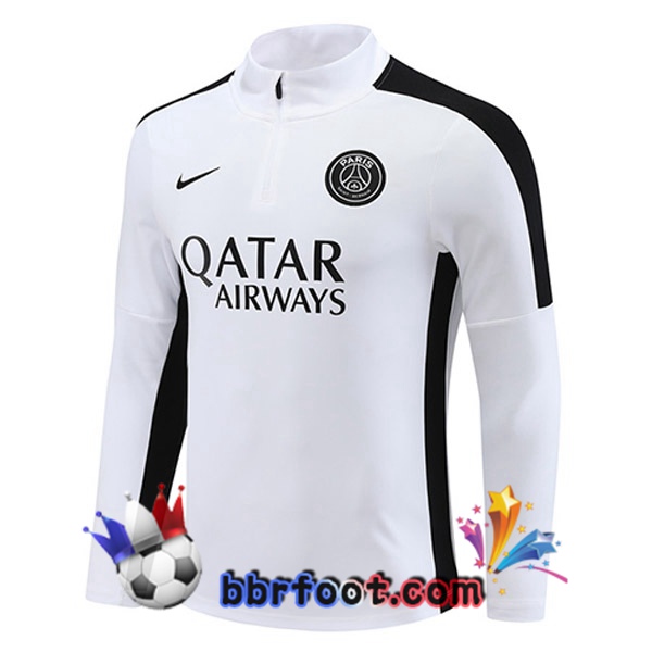 Sweatshirts Homme Paris PSG Blanc 2023/2024