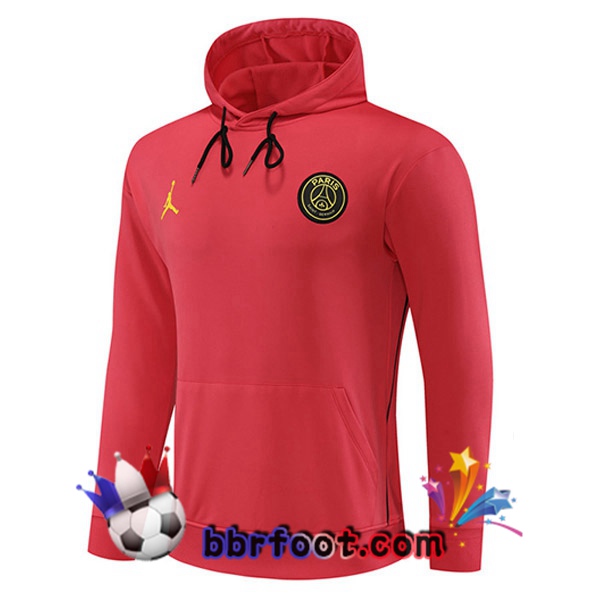 Sweatshirt à Capuche JORDAN Paris PSG Rouge 2023/2024