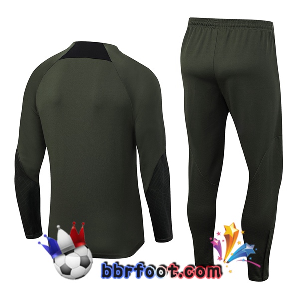 Survetement Foot FC Barcelone Vert 2023/2024