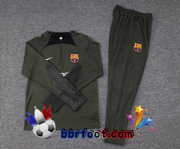 Survetement Foot FC Barcelone Vert 2023/2024