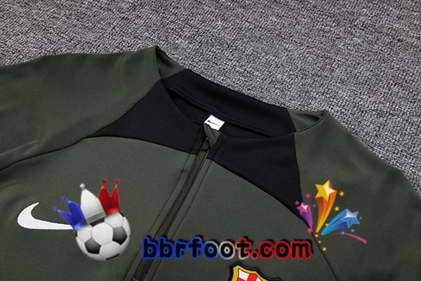 Survetement Foot FC Barcelone Vert 2023/2024