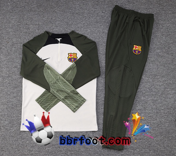 Survetement Foot FC Barcelone Gris 2023/2024