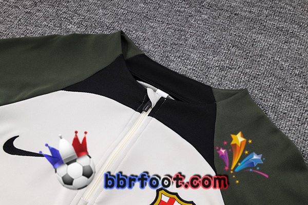 Survetement Foot FC Barcelone Gris 2023/2024