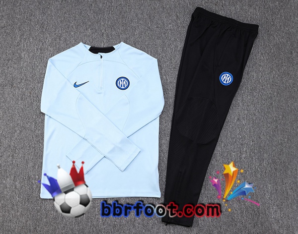Survetement Foot Inter Milan Bleu 2023/2024