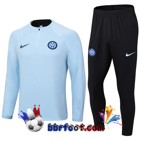 Survetement Foot Inter Milan Bleu 2023/2024
