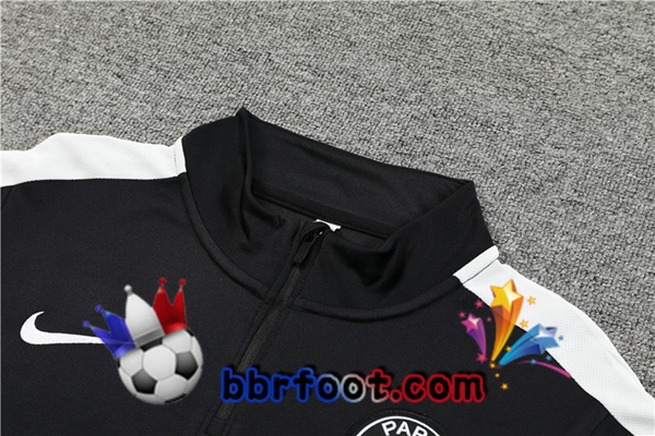 Survetement Foot Paris PSG Noir 2023/2024