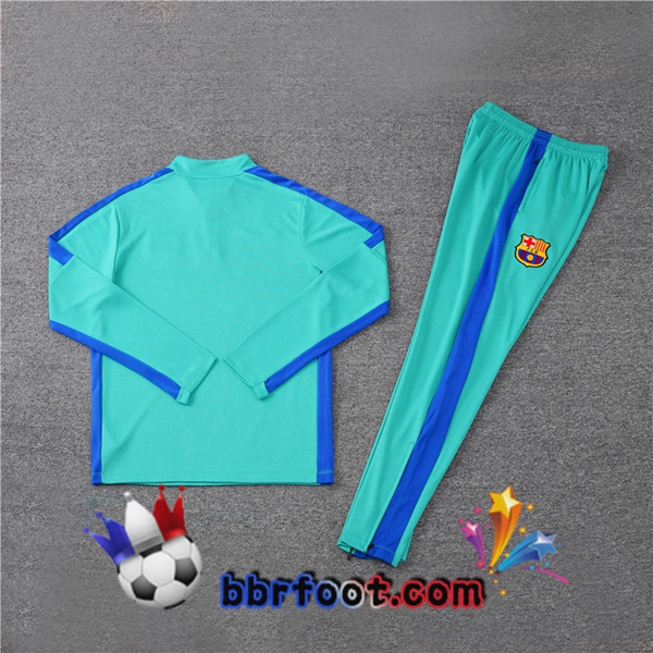 Survetement Foot FC Barcelone Cyan 2023/2024