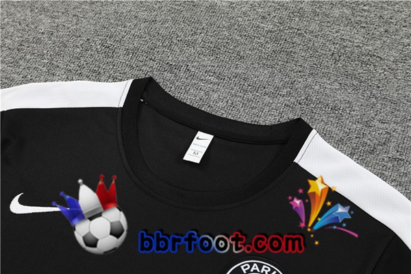 Training T-Shirts Paris PSG + Shorts Noir 2023/2024