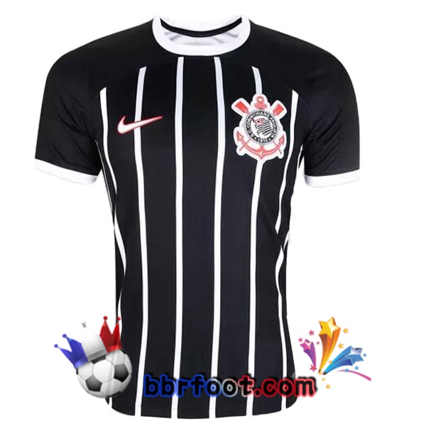 Maillot Foot Corinthians Exterieur Noir 2023/2024