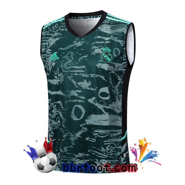 Gilet Foot Real Madrid Vert 2023/2024