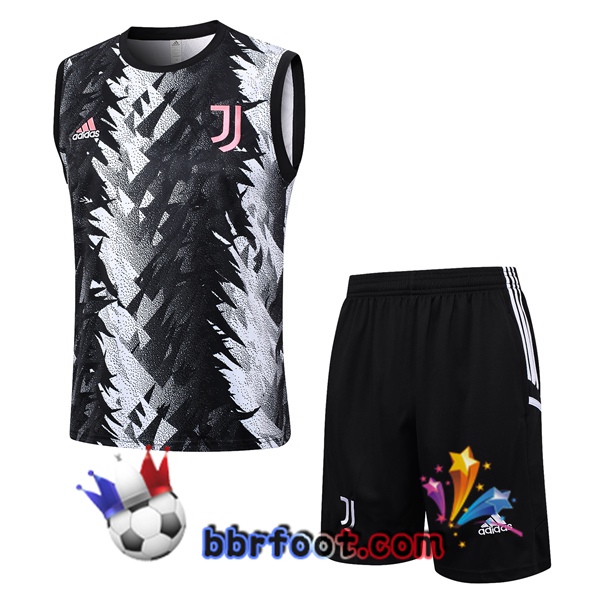 Gilet Foot Juventus + Shorts Noir Blanc 2023/2024 Gilet Foot Juventus + Shorts Noir Blanc 2023/2024
