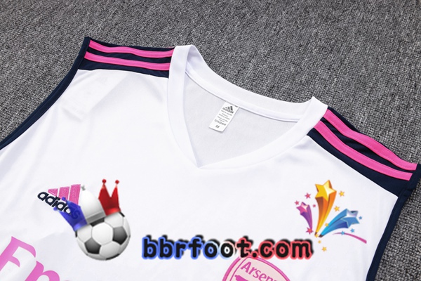 Gilet Foot Arsenal + Shorts Blanc 2023/2024