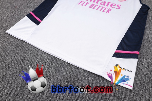 Gilet Foot Arsenal + Shorts Blanc 2023/2024