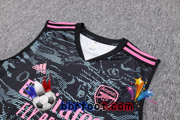 Gilet Foot Arsenal + Shorts Noir Vert 2023/2024