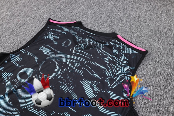 Gilet Foot Arsenal + Shorts Noir Vert 2023/2024