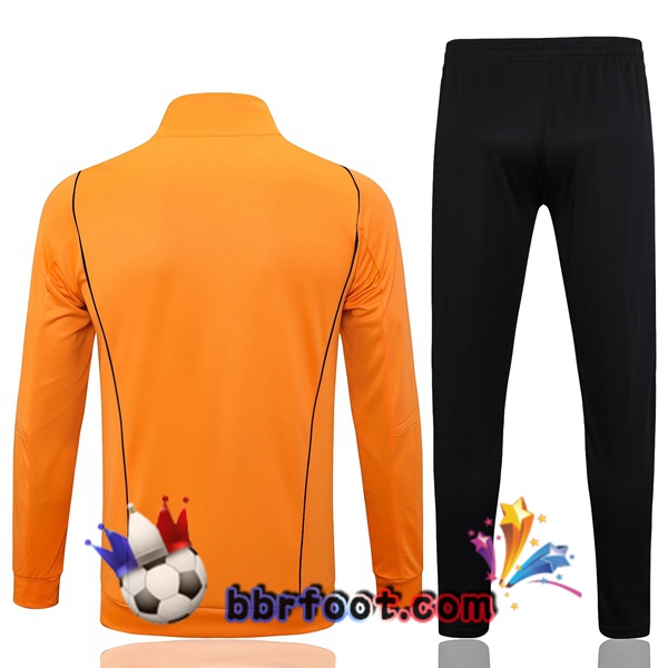 Veste Survetement Foot SC Internacional Orange 2023/2024