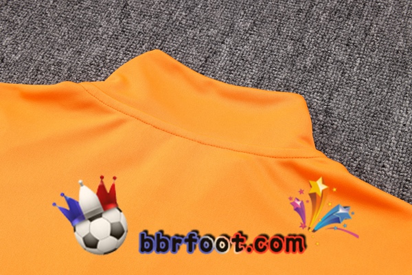 Veste Survetement Foot SC Internacional Orange 2023/2024