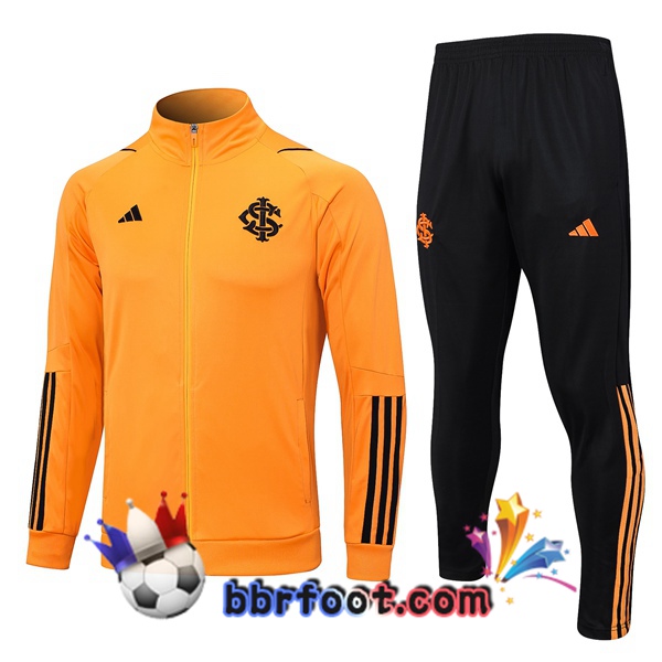 Veste Survetement Foot SC Internacional Orange 2023/2024