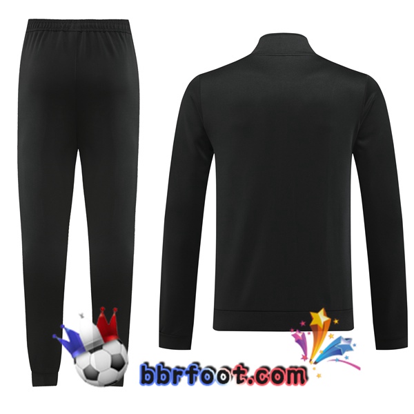 Veste Survetement Foot Juventus Noir 2023/2024