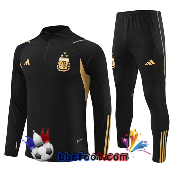 Survetement Foot Argentine Noir 2023/2024