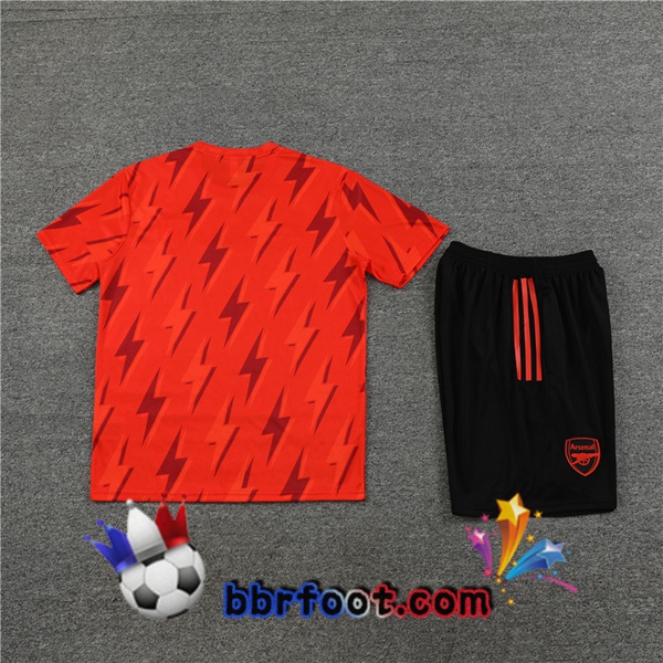 Training T-Shirts Arsenal + Shorts Orange 2023/2024