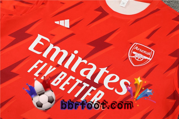 Training T-Shirts Arsenal + Shorts Orange 2023/2024