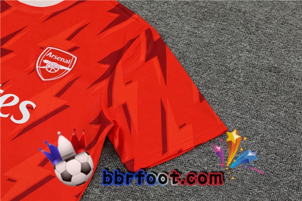 Training T-Shirts Arsenal + Shorts Orange 2023/2024