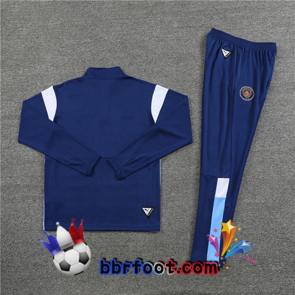 Survetement Foot Manchester City Bleu Royal 2023/2024