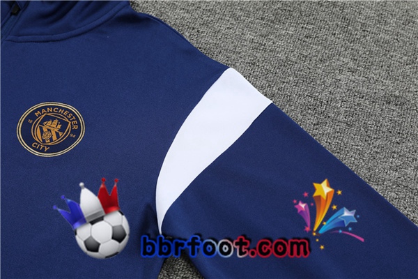 Survetement Foot Manchester City Bleu Royal 2023/2024