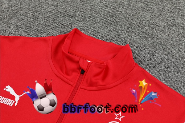Survetement Foot AC Milan Rouge 2023/2024