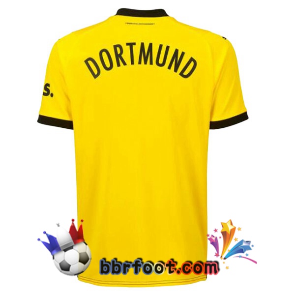 Maillot Foot Dortmund BVB Domicile Jaune Noir 2023/2024