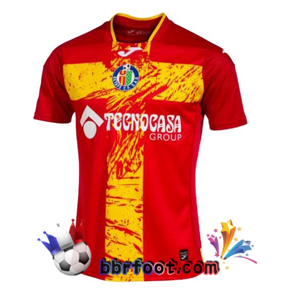 Maillot Foot Getafe CF Exterieur Rouge 2023/2024