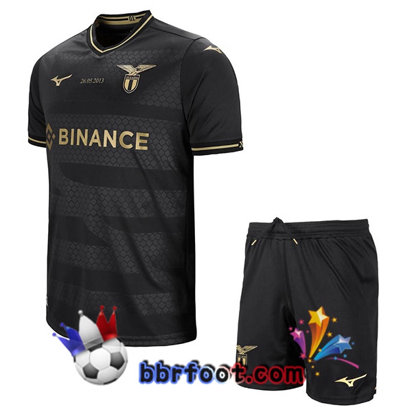 Maillot Foot SS Lazio Enfant Edition Spéciale Noir 2022/2023